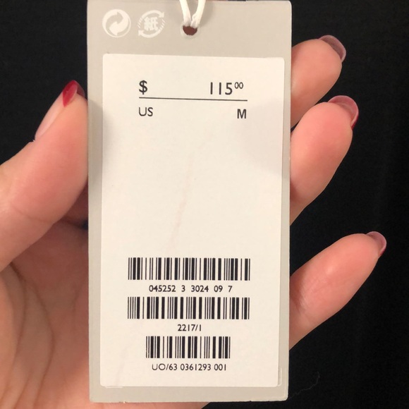 NWT Cos Black Dress - Picture 3 of 4